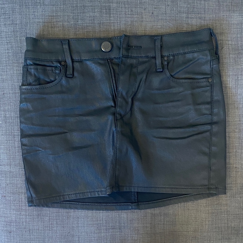 True Religion Charcoal Midi Skirt